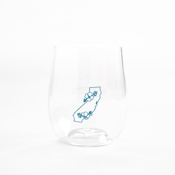 California Stemless Picnic Wine Glasses