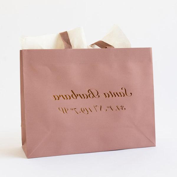 Santa Barbara Coordinates Blush Pink Gift Tote